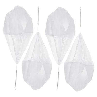MUSISALY 4pcs Hand Throwing Parachute Toys for Lightweight and Easy to Use for Boys and Girls Fun and Skill Development for Parties and Trips