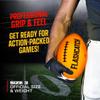 FlashCatch Light Up Football - Glow in The Dark Ball - NO 6 - Boys Gift Ideas - Outdoor Sports Birthday Gifts for Boys 8-15+ Year Old - Kids Teenage Activity - Boy Toys Ages 8 9 10 11 12 13 14 15 view 3