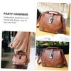 Yardenfun 1pc Retro Single-shoulder Crossbody Bag for Women Stylish Leisure Pouch Dark Brown for Daily Use Shopping and Outdoor Activities Versatile Handbag for Essentials view 3