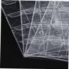 HAPINARY 4pcs Transparent Holders Currency Collection Storage Bags for Albums and Collectors for Stamps and Currency Organization view 2