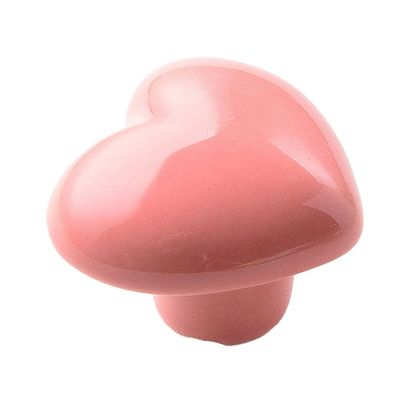 10pcs/sets Children's Room Handle Wardrobe Handle Simple Cabinet Door Handle Drawer Accessories Can Paste Ceramic Handle - Cabinet Pulls - - (Color: Red-A)