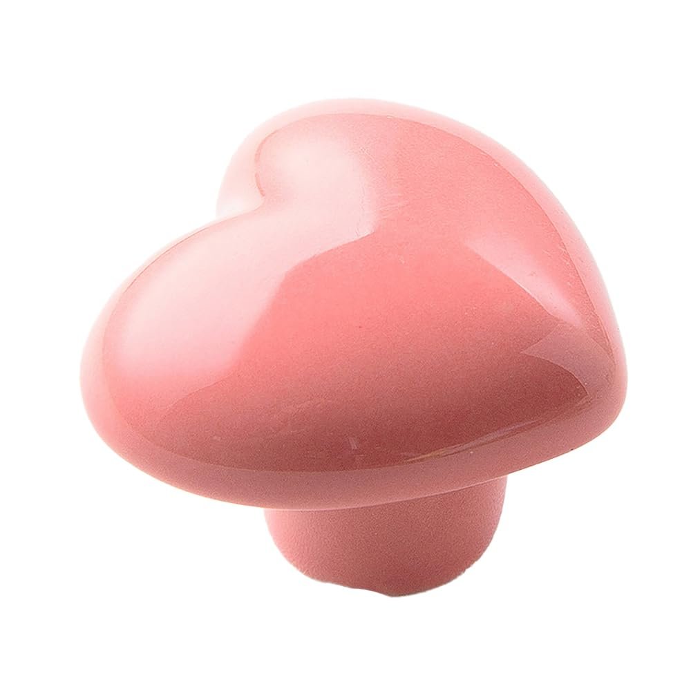 10pcs/sets Children's Room Handle Wardrobe Handle Simple Cabinet Door Handle Drawer Accessories Can Paste Ceramic Handle - Cabinet Pulls - - (Color: Red-A)