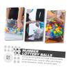 WHAMVOX 50pcs Balls for Bingo Raffle Drawing White Reusable for Party Game Balls view 2