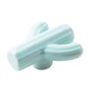 10Pcs/Sets Creative Ceramic Handle Modern Kids Room Handle Cactus Ceramic Cabinet Wardrobe Drawer Knob Furniture Door Pulls - (Color: Green-2) view 1