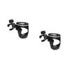 Abaodam 2pcs Stroller Cup Holder Multi-Function Bottle Rack for Pushchairs Tricycles and Wheelchairs Easy to Install Fits Various Bottle and Types view 1