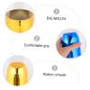 CORHAD 2pcs Practical Dice Cup Bar Dice Container Game Cup for Ktv Shatterproof view 3