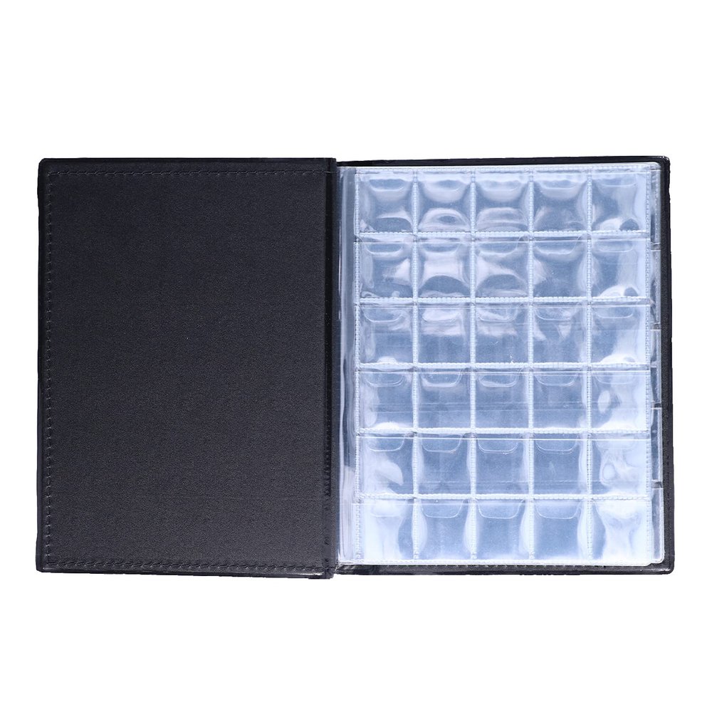 250 Pocket Holder Scrapbook 10 Pages Collection Book For Medals and Badges