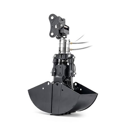 TOUCAN RC HOBBY Metal Clamshell Bucket for LESU C374F 1/14 Hydraulic RC Excavator Digger Model