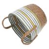Mikinona Woven Storage Basket for Organizing Office Nursery and Home Small Rattan Container for Toys Laundry and Sundries Natural Style Desktop Organizer view 1