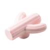 10Pcs/Sets Creative Ceramic Handle Modern Kids Room Handle Cactus Ceramic Cabinet Wardrobe Drawer Knob Furniture Door Pulls - (Color: Pink) view 1