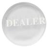 CORHAD Poker Dealer Button Dealer Button Crystal Poker Accessory Supplies Reusable view 1