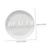 CORHAD Poker Dealer Button Dealer Button Crystal Poker Accessory Supplies Reusable view 2