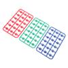 Gogogmee 49pcs Seamless Raffle Game Bingo for Party Fun and Portable Game Props for Raffles and and Design view 1
