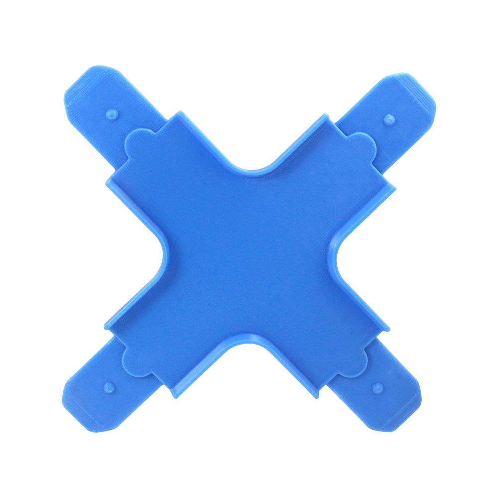 Cross Shape Racetrack Connectors Compatible with Hot Wheels,Track Builder Adaptable Extensions to Enhance Track Building Fun
