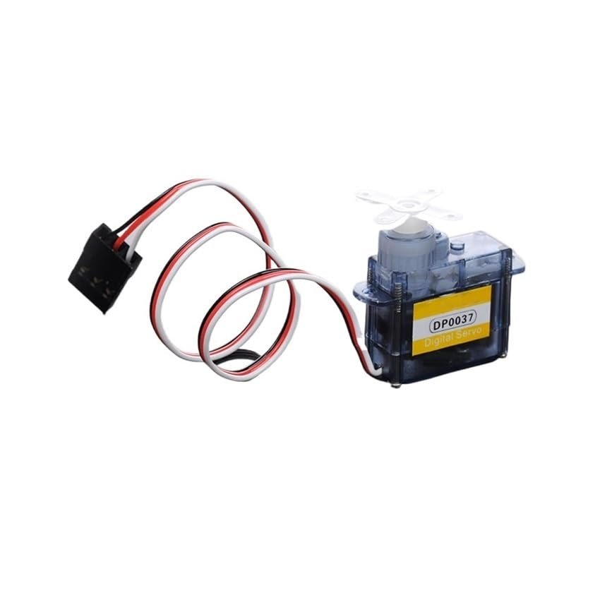 VUBBJCRS 3.7g Gear Servo Coreless Electronic Starter 4. 8V-6. 0V 0. 9kg.cm-1. 0kg.cm Servo Electronic Starter DP0037 Steering Gear for RC Model