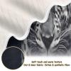 FLildon Leopard Cheetah Blue Eyes Cotton Baby Blanket 30" x 40" Warm Soft Breathable Muslin Swaddle Blankets for Toddler Boys Girls Nursery Receiving Wraps view 2