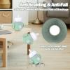 BUSOHA 3 Pack Silicone Sleeves for Avent Baby Bottles - Anti Breakage Baby Bottle Holder with Handle for Avent Natural Glass Baby Bottles,Compatible with Avent Baby Bottle,4 oz view 2
