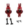 2Pcs Front and Rear Metal Differential Strong 28T Diff Gears Accessory for Wltoys 1:28 284161 284010 284131 K989 K969 RC Car(Silver) view 3