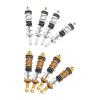 4Pcs 1/16 Scale Metal RC Car Shock Absorber Front and Rear RC Shocks Damper Spare Parts for 16207 16208 16210 H6 16209 Model(Argent) view 4