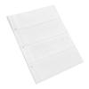 Gogogmee 1bag Transparent Money Holder Pages of Currency Album Sleeves for Storage and Display of World Banknotes Easy Organization for Collectors view 1