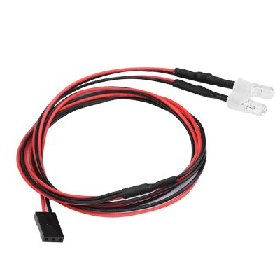 2Pcs Rc Light Rc Drift Car White Light Lights Vehicle Red Light Accessory Colored Light Headlights Blue Light Led Lights 6V Rc Headlamp Accessories for 1/10 Model Drift Car (No.