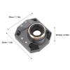 2Pcs RC Car Differential Axle Cover,Brass Front Rear Portal Axle Cover for Axial Capra 1/10 RC Car view 3