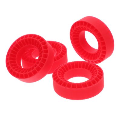 JOINPAYA 4pcs Silicone Rubber Tire Inserts for Crawler Models and Lightweight Enhanced Grip for Accessory for Improved Performance and Handling