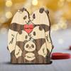 Personalized Penguin Bear Family Puzzle with Names, Custom Personalized Wooden Puzzle with 1 to 5 Names Home Decor, Custom Gifts for Dad Mom Kids Mothers Fathers Day Birthday Anniversary Christmas view 4