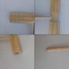 Double Boom Music Rhythm Blocks Hardwood Rhythm Sticks Wood Building Blocks Orff Instrument Wood Block Percussion Blocks view 3