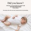 100% Organic Cotton Mini Crib Sheets (3-Pack) - GOTS Certified - Breathable Pack n Play Sheets Fitted - Double-Elastic for Secure Fit, Extra Protection for Your Baby - Gender-Neutral Prints (27"x39") view 3