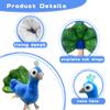 JUSTQUNSEEN 6pcs Bird Finger Puppets Set, Cute Animal Puppet for Role-Playing Mini Hand Puppets Suitable for Kids,Bird Animal Puppets for Storytelling, Realistic Finger Puppet for Toddlers view 2