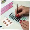 Removable Silicone Mannequin Head Eyelids Practice Tool 6 Pairs view 2