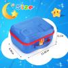 Hard Travel Case Compatible with Little Tikes for Story Dream Machine Books Starter Set, Protective Hard Case Container for Storytime Audio Play Real for Littles Character Collection (Blue) view 2