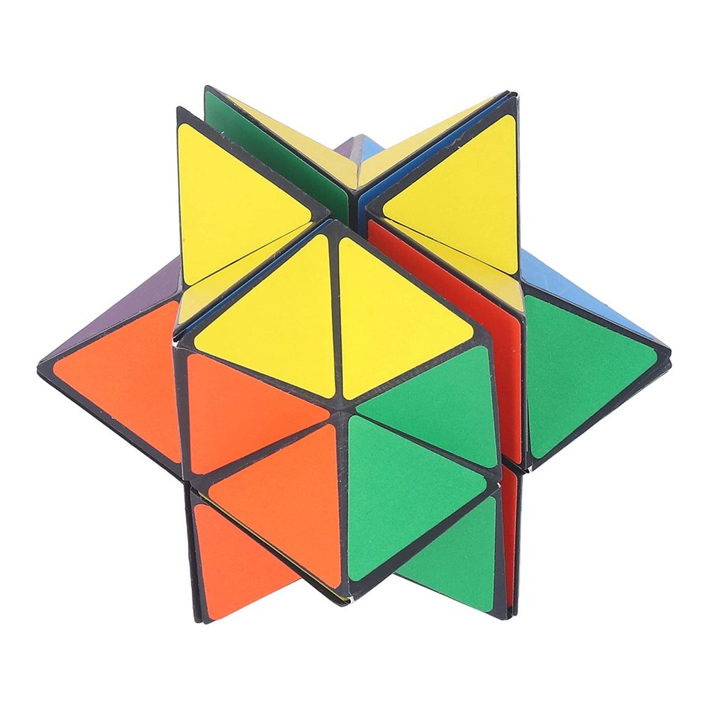 Colorful Infinity Combo Puzzle Toy - Geometric Transforming Antistress Relief Toy for