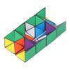 Colorful Infinity Combo Puzzle Toy - Geometric Transforming Antistress Relief Toy for view 2