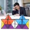 Colorful Infinity Combo Puzzle Toy - Geometric Transforming Antistress Relief Toy for view 3