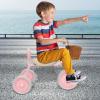 BAIODNB Kids Tricycle Outdoor, Vintage Bike with Training Wheels & Basket, Bicycles for Toddlers Girls Boys Ages 2-6 Years, Children Riding Toys/Birthday Gift (Pink) view 3