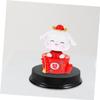 WOONEKY 3pcs Round Bases for Miniature Dolls Display Stands for Diy Crafts Elegant Pedestal Supports for Figures and Models for Collectors and Hobbyists view 4