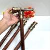 1920 Dollond London Victorian Brass Telescope Compass Walking Stick, Gift for Dad view 3