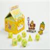 1985 Games Pineapple Kawaii Cat Dice Set  Milk Carton-Inspired Dice for DND | TTRPGs & Tabletop Roleplaying view 1