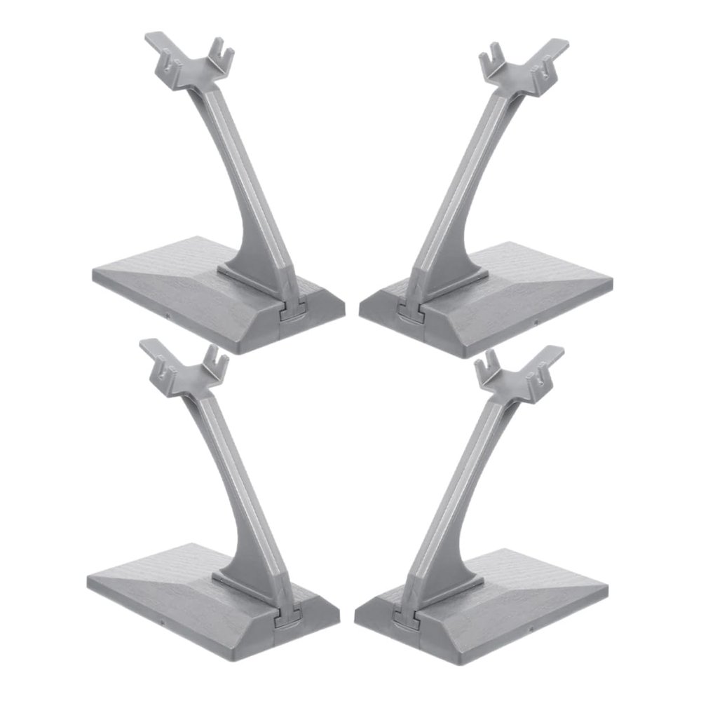 WOONEKY 4pcs Glider Plane Display Stands Aircraft Model Holders Detachable Design Easy Assembly Stylish Home Accessory
