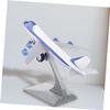 WOONEKY 4pcs Glider Plane Display Stands Aircraft Model Holders Detachable Design Easy Assembly Stylish Home Accessory view 4