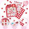 JOYIN 30 Players Valentines Day Bingo Cards (5x5) for Kids School Classroom Exchange Gift Rewards, Party Games, Indoor Family Activities view 3