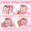 JOYIN 30 Players Valentines Day Bingo Cards (5x5) for Kids School Classroom Exchange Gift Rewards, Party Games, Indoor Family Activities view 4