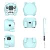 Protective Silicone Case for Punirunes Interactive Digital Toy, Touch Interactive Toy Protective Cover Sleeve (Blue) view 4