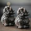 NUHSLF Tea Pet Tea Pets Chinese Pixiu Tea Pet Tea Tray Purple Clay Tea Pet Tea Table Kung Fu Tea Set Accessories Gongfu Tea Set Kung Fu Tea SetA view 4