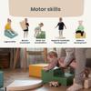 IGLU Soft Play Montessori Large Foam Blocks in Pastel Baby Crawling Helper Forms and Slide Indoor Climbing Toys for Toddlers 1-2 view 4