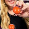 JOINPAYA 50pcs Openable Raffle Balls Plastic Game Balls for Party Drawings Lightweight Design for Events and Celebrations Includes Orange and White view 4