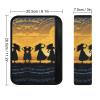 2PCS Car Seat Belt Pads Universal Auto Seatbelt Shoulder Pad Five Silhouettes of Hawaiian Dance Seat Belt Cover Comfortable Driving Shoulder Strap Covers Harness Pad for Car Interior Accessories view 2