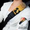 2PCS Car Seat Belt Pads Universal Auto Seatbelt Shoulder Pad Five Silhouettes of Hawaiian Dance Seat Belt Cover Comfortable Driving Shoulder Strap Covers Harness Pad for Car Interior Accessories view 4